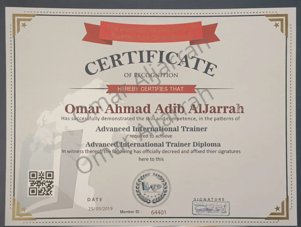 ATD Advanced Trainer