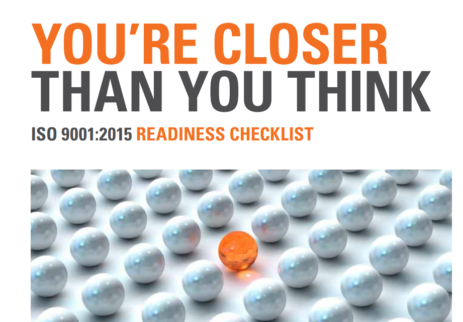 ISO Readiness Checklist
